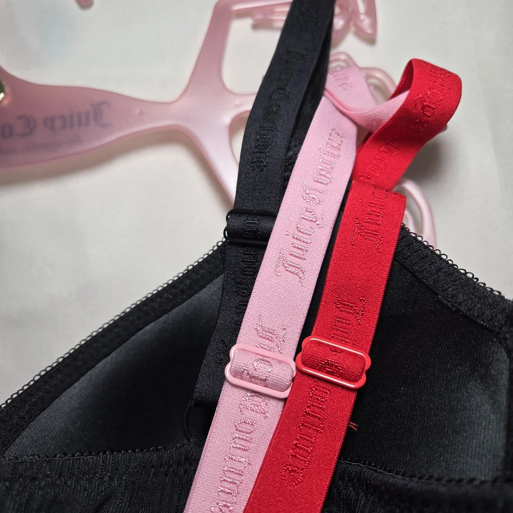 3 Pack JUICY COUTURE Sexy Push Up Bra 36B NWT Red Pink Valentines - Picture 6 of 6